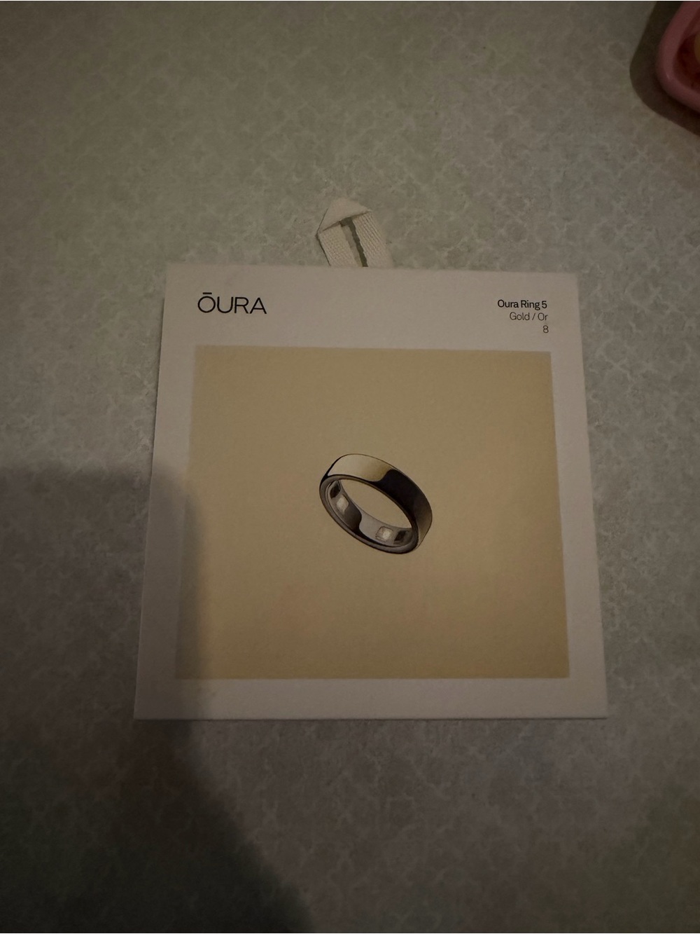 Oura Ring 5 by Oura in Gold